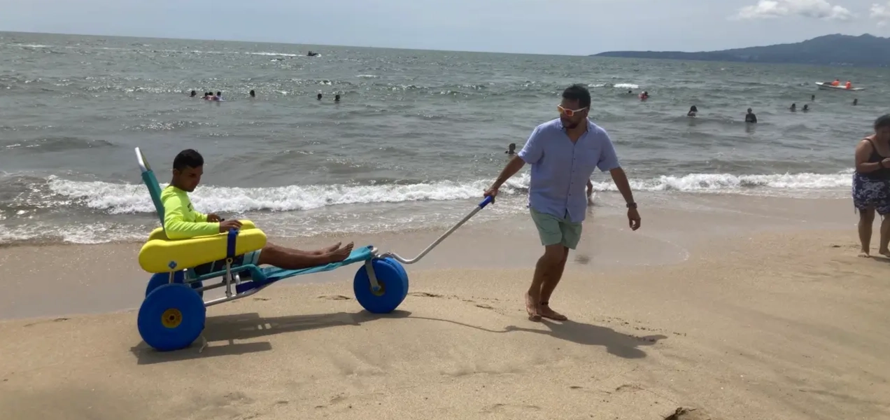 Sillas anfibias y equipamiento accesible