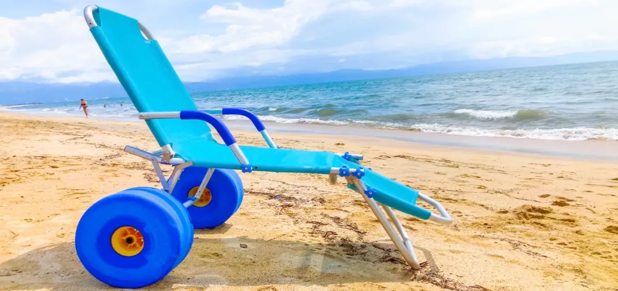 Sillas anfibias y equipamiento accesible