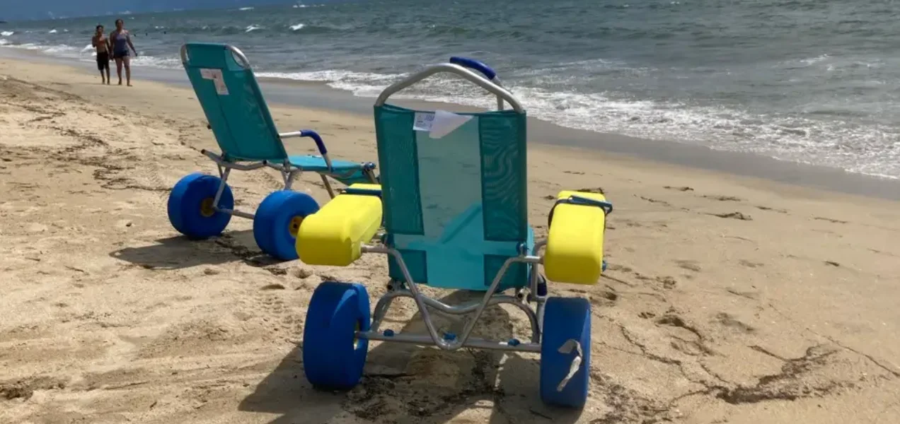 Sillas anfibias y equipamiento accesible