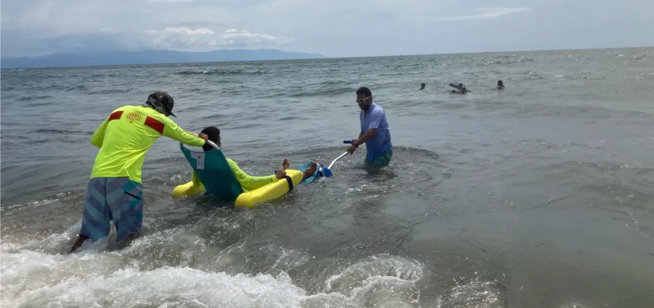 Sillas anfibias y equipamiento accesible