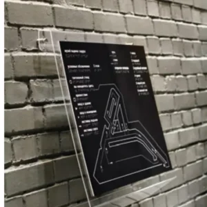 BASE DE ACRILÍCO PARA MAPA HÁPTICO