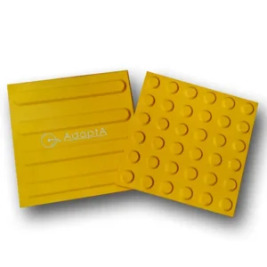 PISO PODOTÁCTIL CAUCHO SEGUIMIENTO 30X30